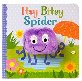 Itsy bitsy spider puppet book