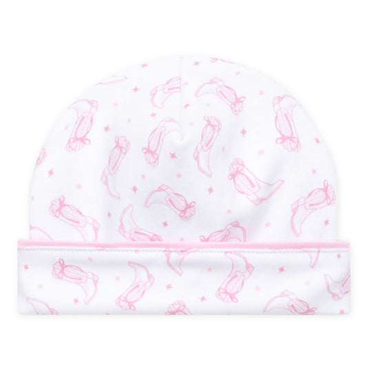 Darling cowboy boots pink hat