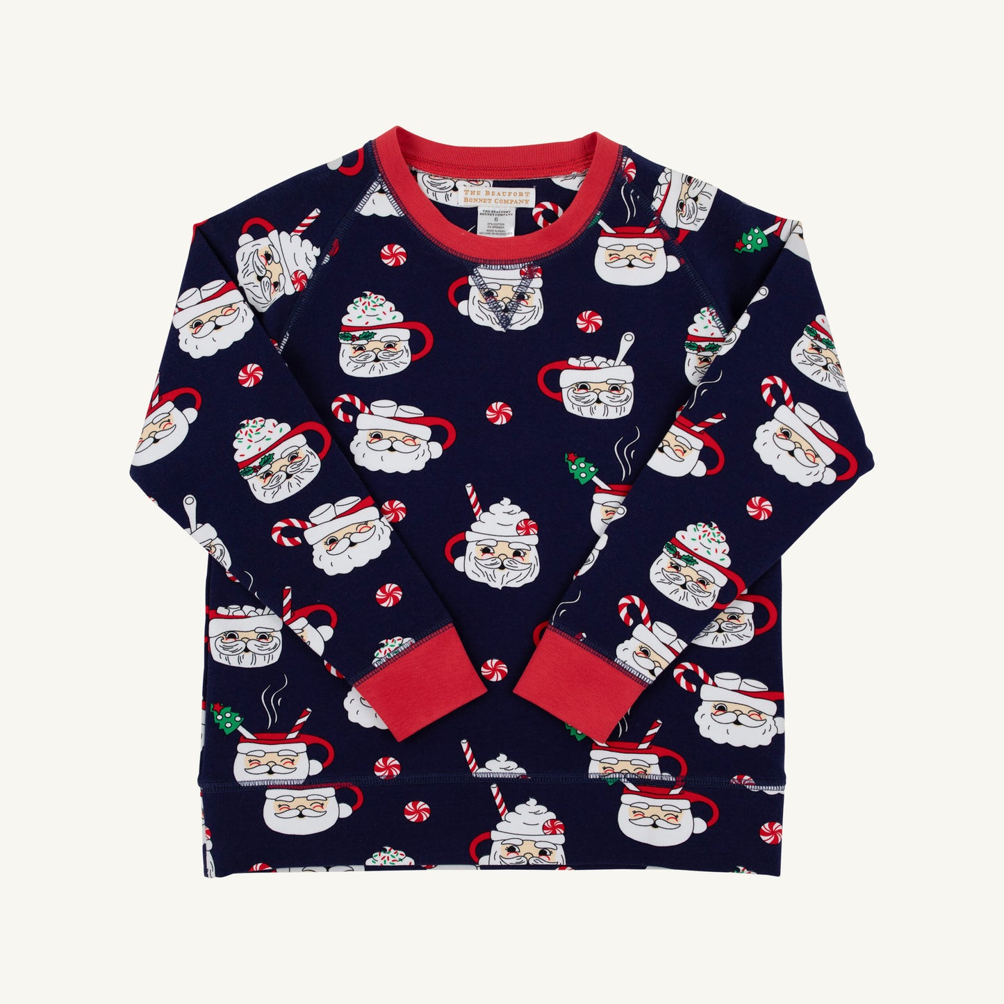 Cassidy comfy crewneck - keep spirits bright