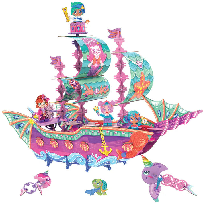 Marvelous mermaid ship