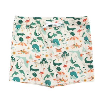 Explore Florida swim trunks