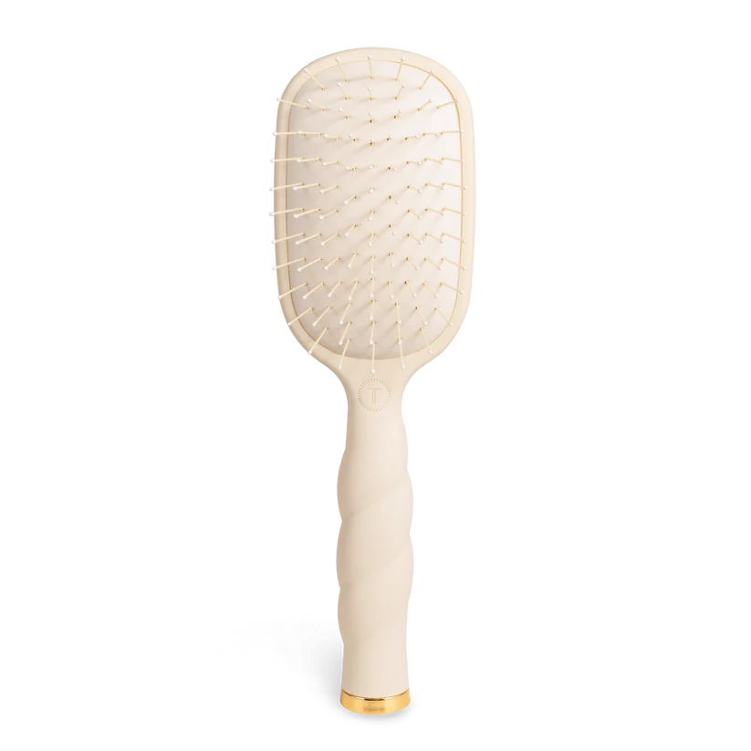 Detangler brush for fine hair - tan