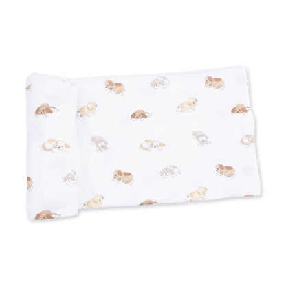 Puppy snuggle club swaddle blanket