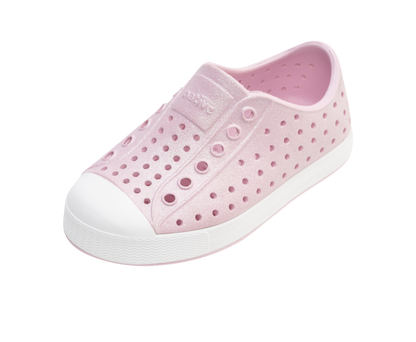 Jefferson bio - barely pink bling/shell white