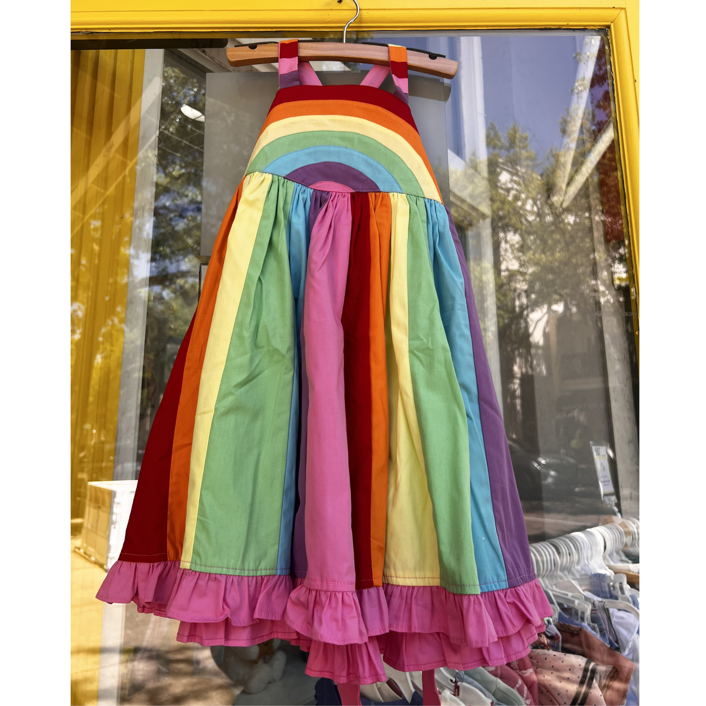 Rainbow dress