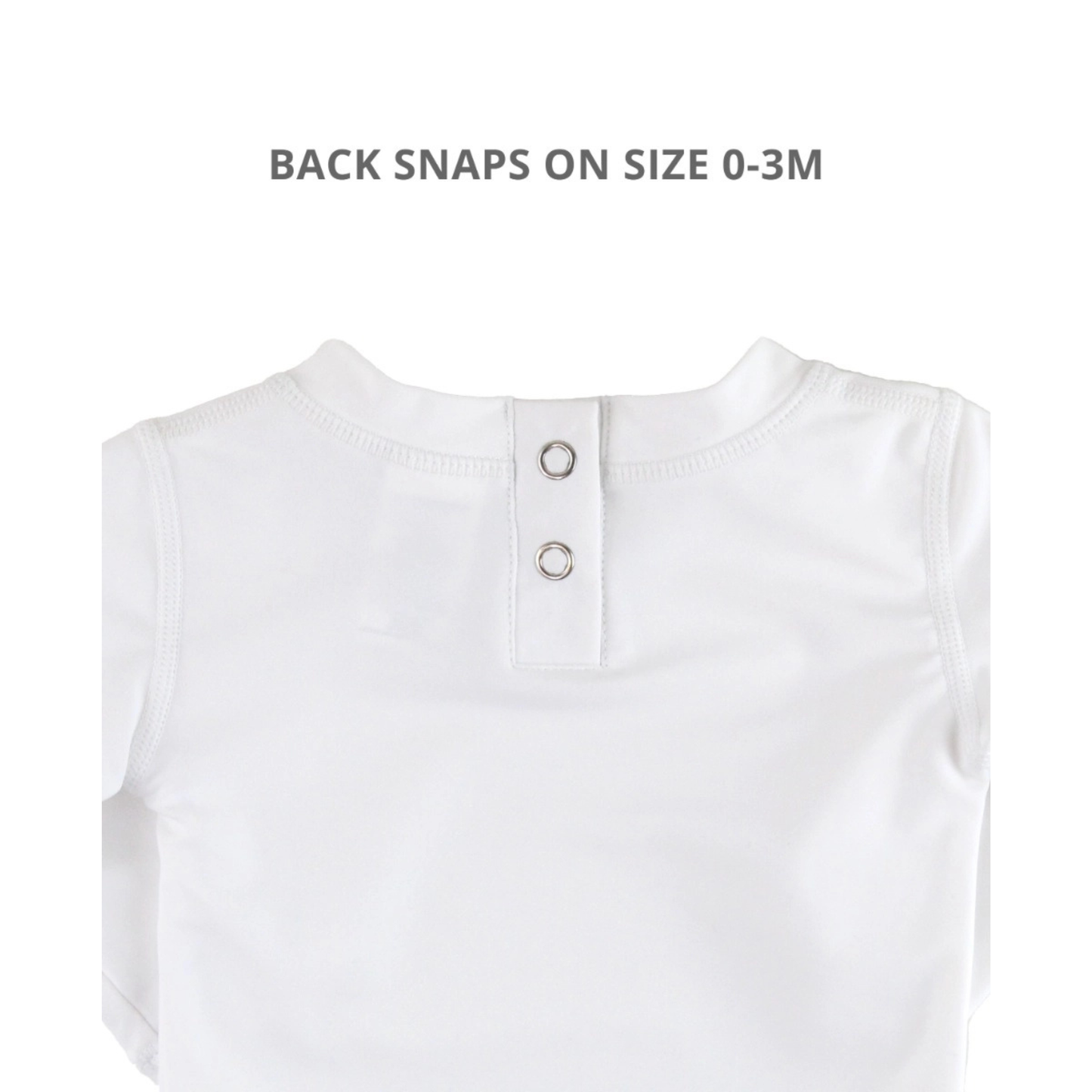 White l/s rash guard