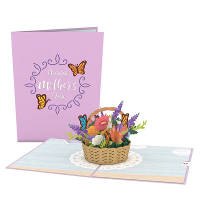 Mother's Day flowers card