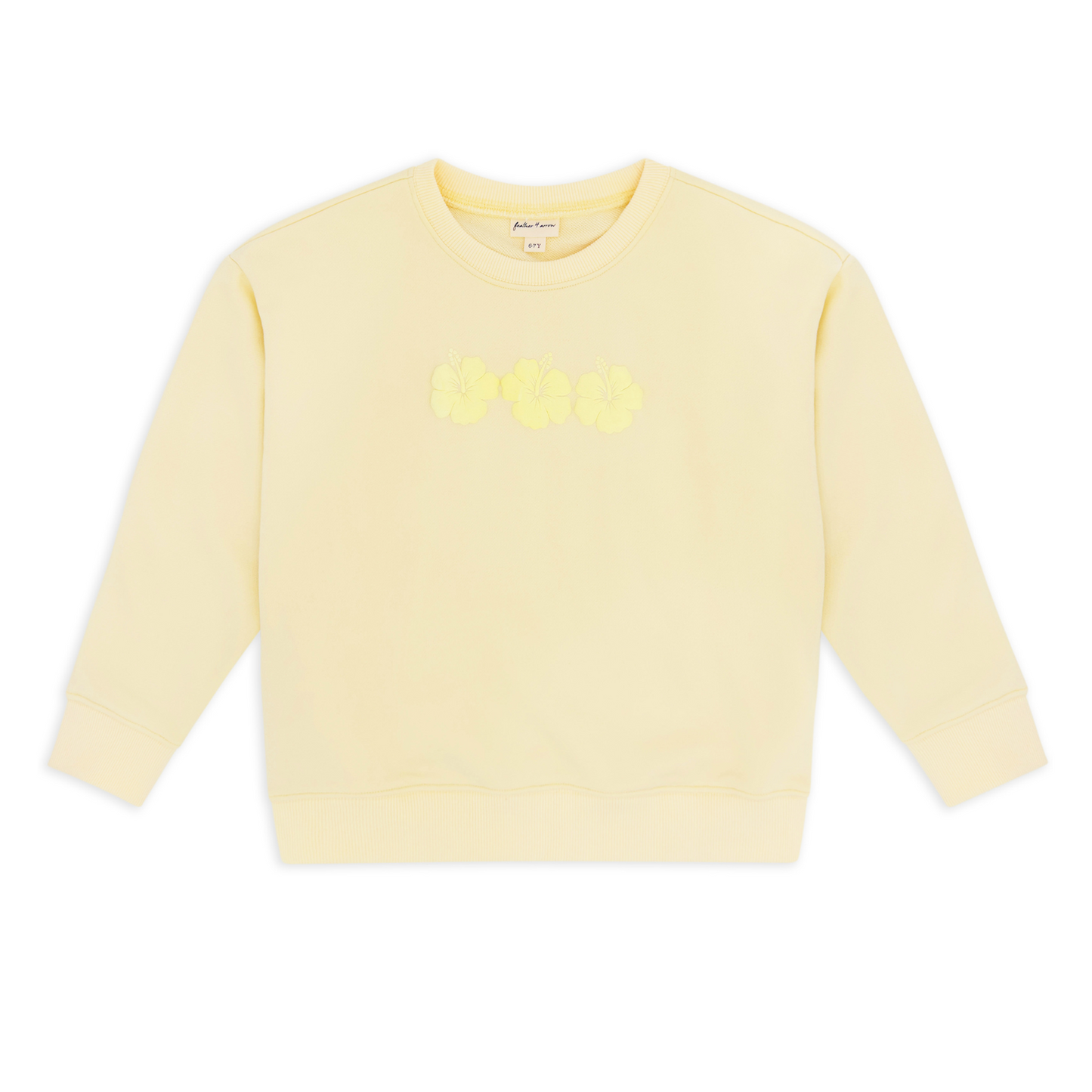 Weekend sweatshirt - pineapple ice