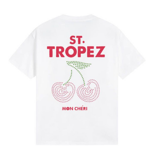 St. Tropez cherry tshirt