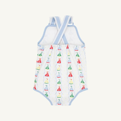 Skipper sunsuit - set sail