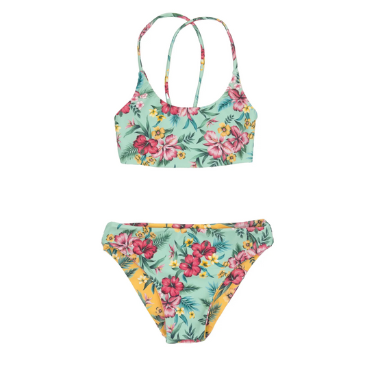 Waverly reversible bikini - beach glass