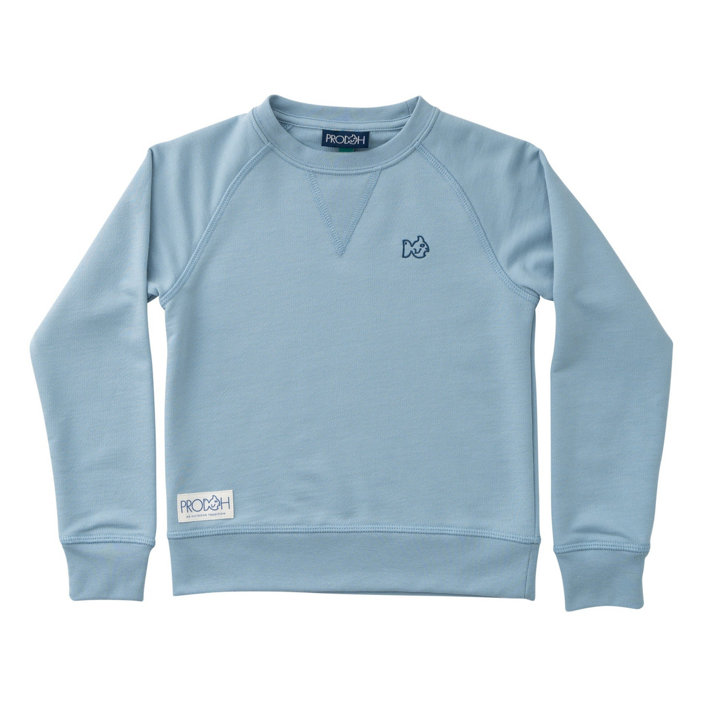 Crew sweatshirt - ashley blue