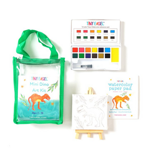 Mini dino art kit