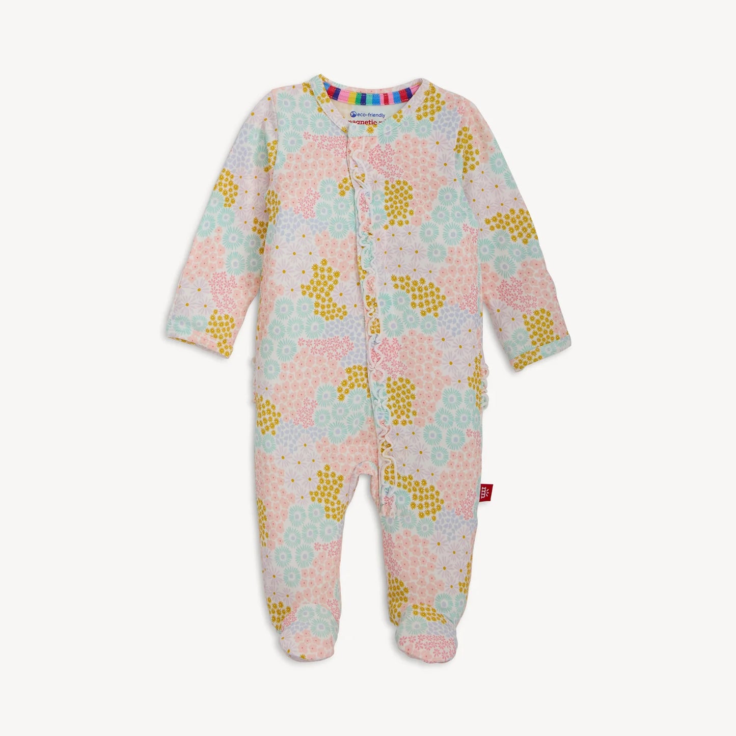 Harper ruffle footie