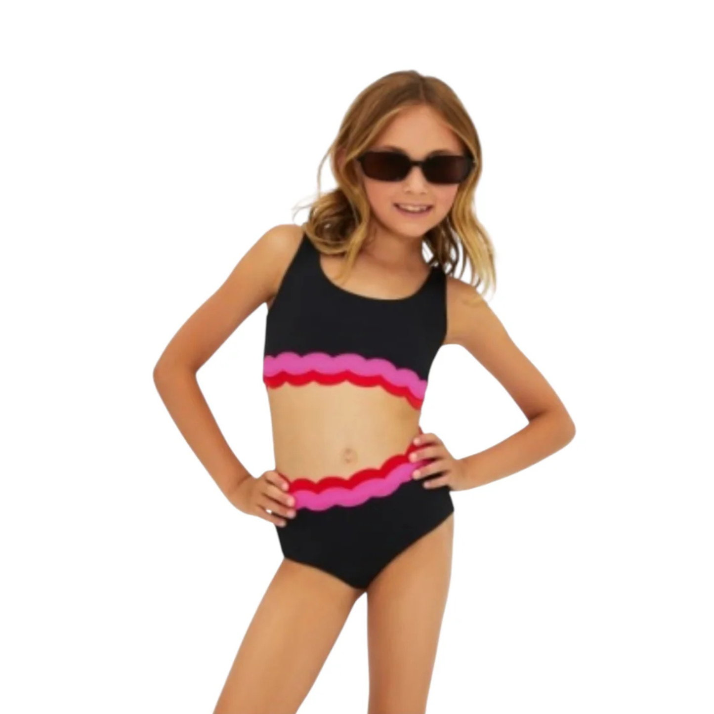 Little marin/harriet set - electric wave