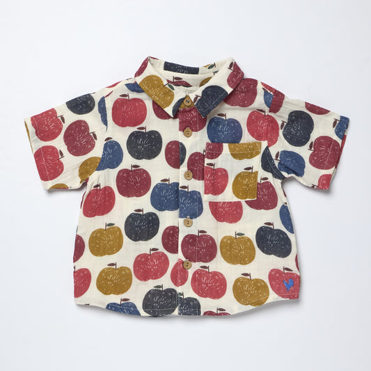 Jack shirt - blue delicious apples
