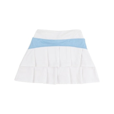 Prepletic cindy skort - worth ave white/bsblue