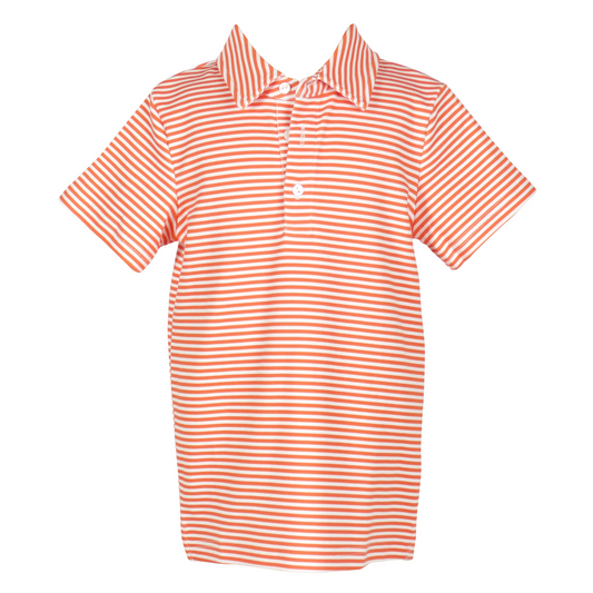 Game day Patrick shirt - orange & white stripe