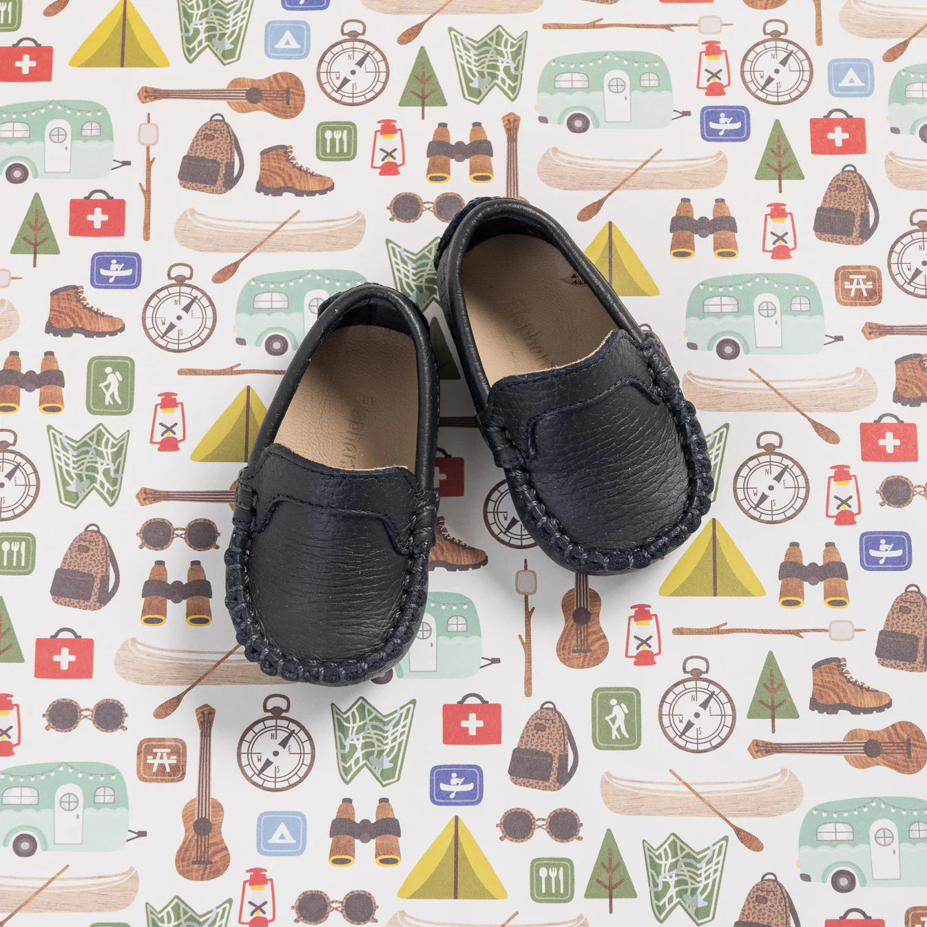 Moccasins - navy