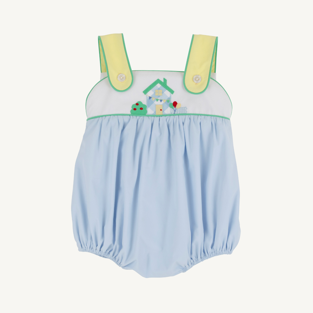 Bingham bubble - house/white/blue/green/yellow