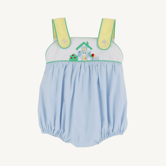 Bingham bubble - house/white/blue/green/yellow