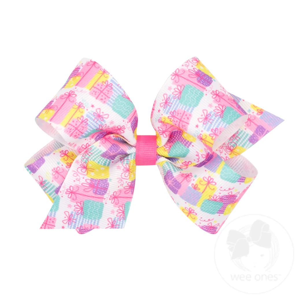 Birthday med. bow - package
