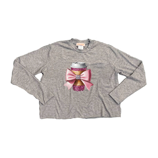 Glam coffee l/s tee
