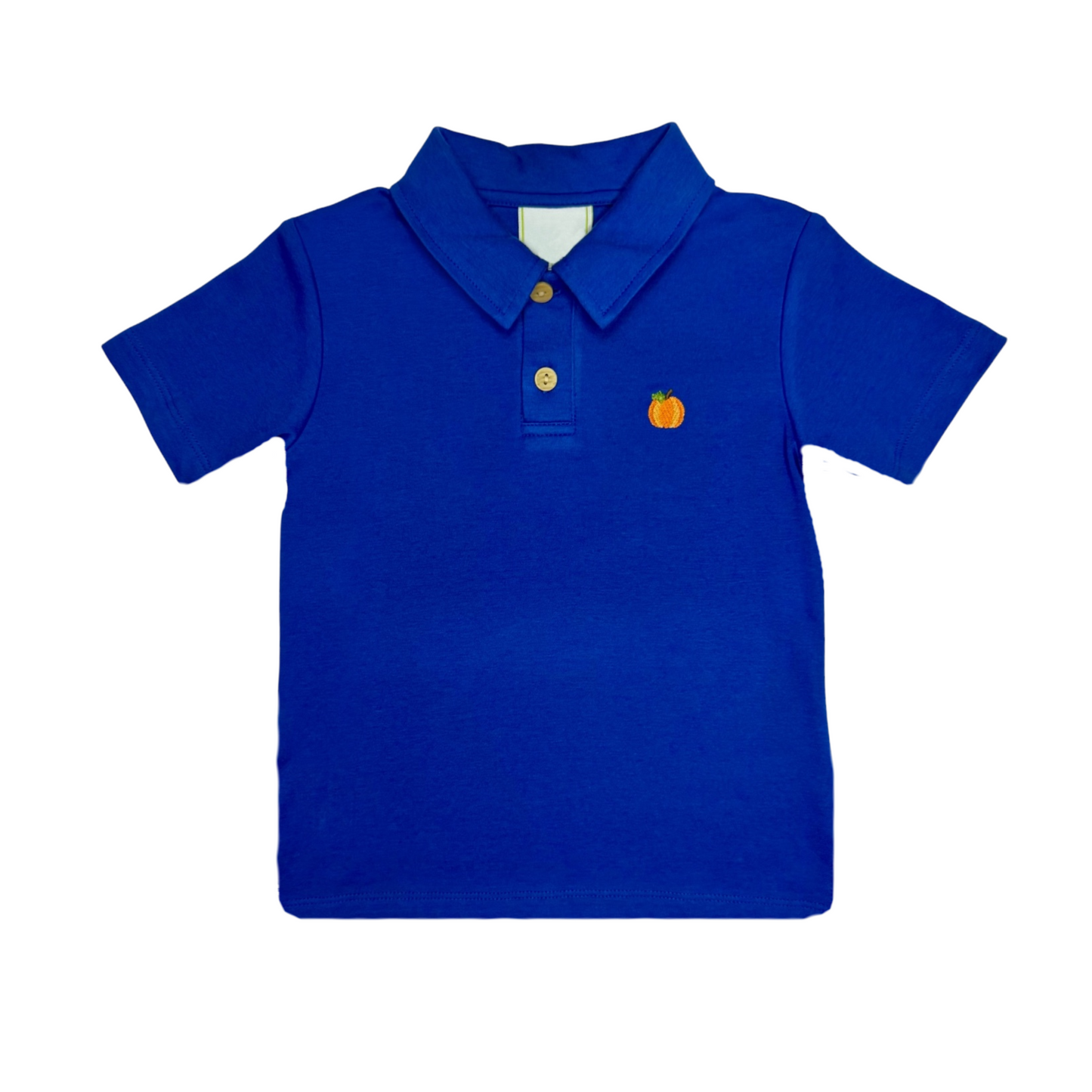 Pumpkin Ian polo - royal blue