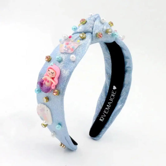 Mermaid charm headband