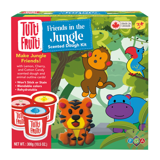 Tutti frutti friends in the jungle