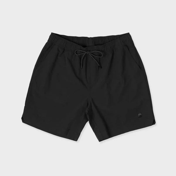 Gator athleisure shorts - black