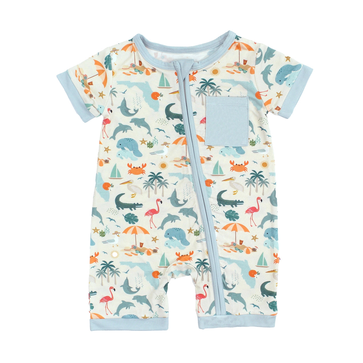 Explore Florida souvenir shortie romper