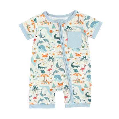 Explore Florida souvenir shortie romper