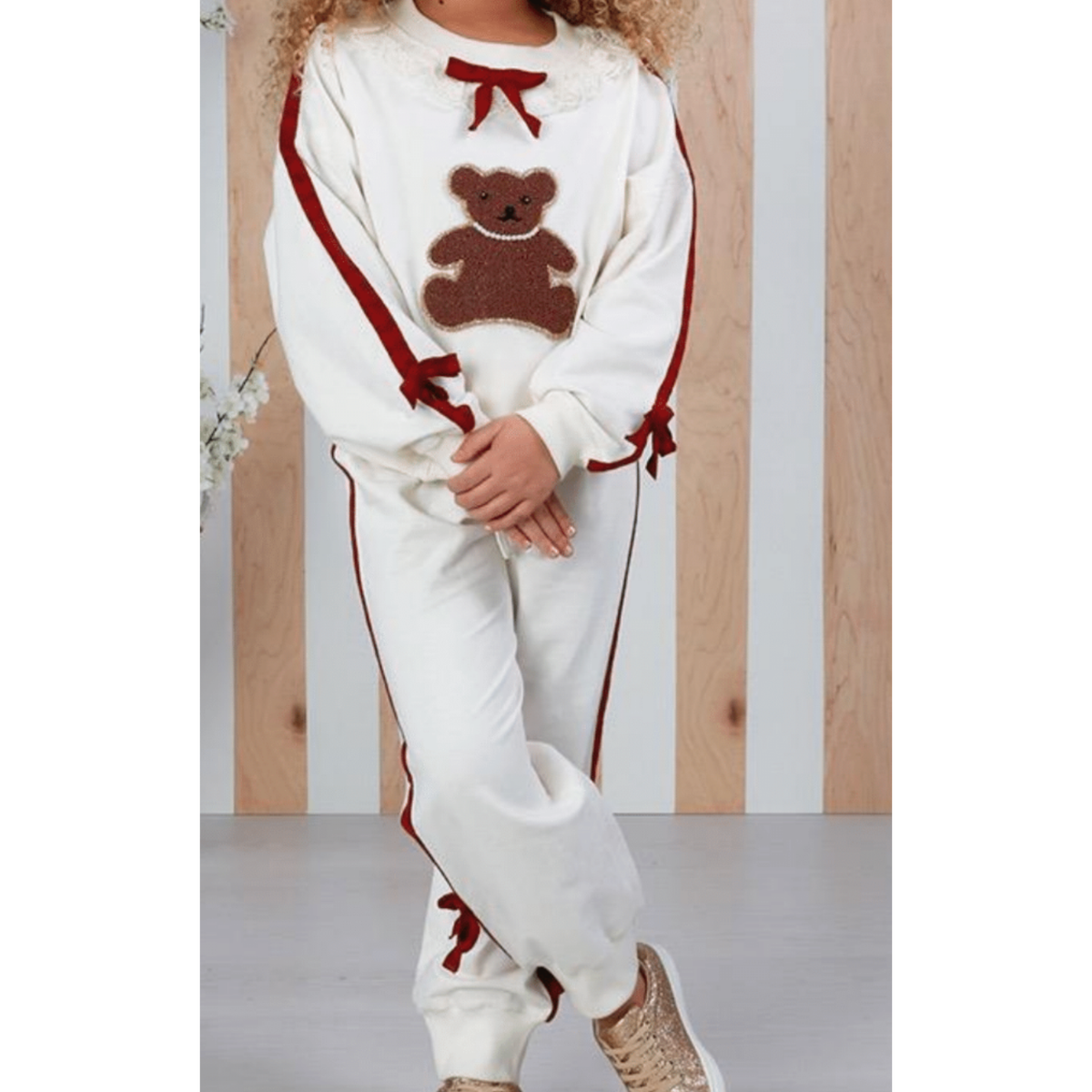 Teddy pant set