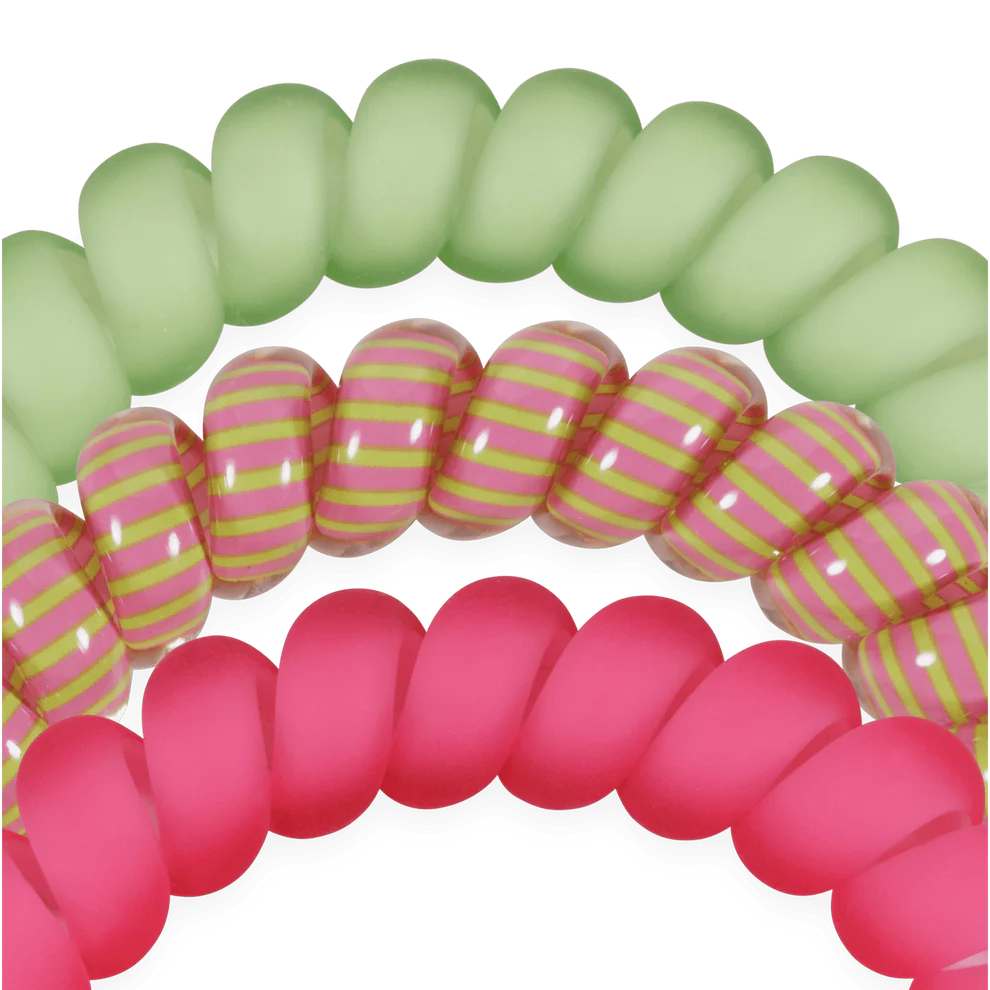 Summer crush large hair ties