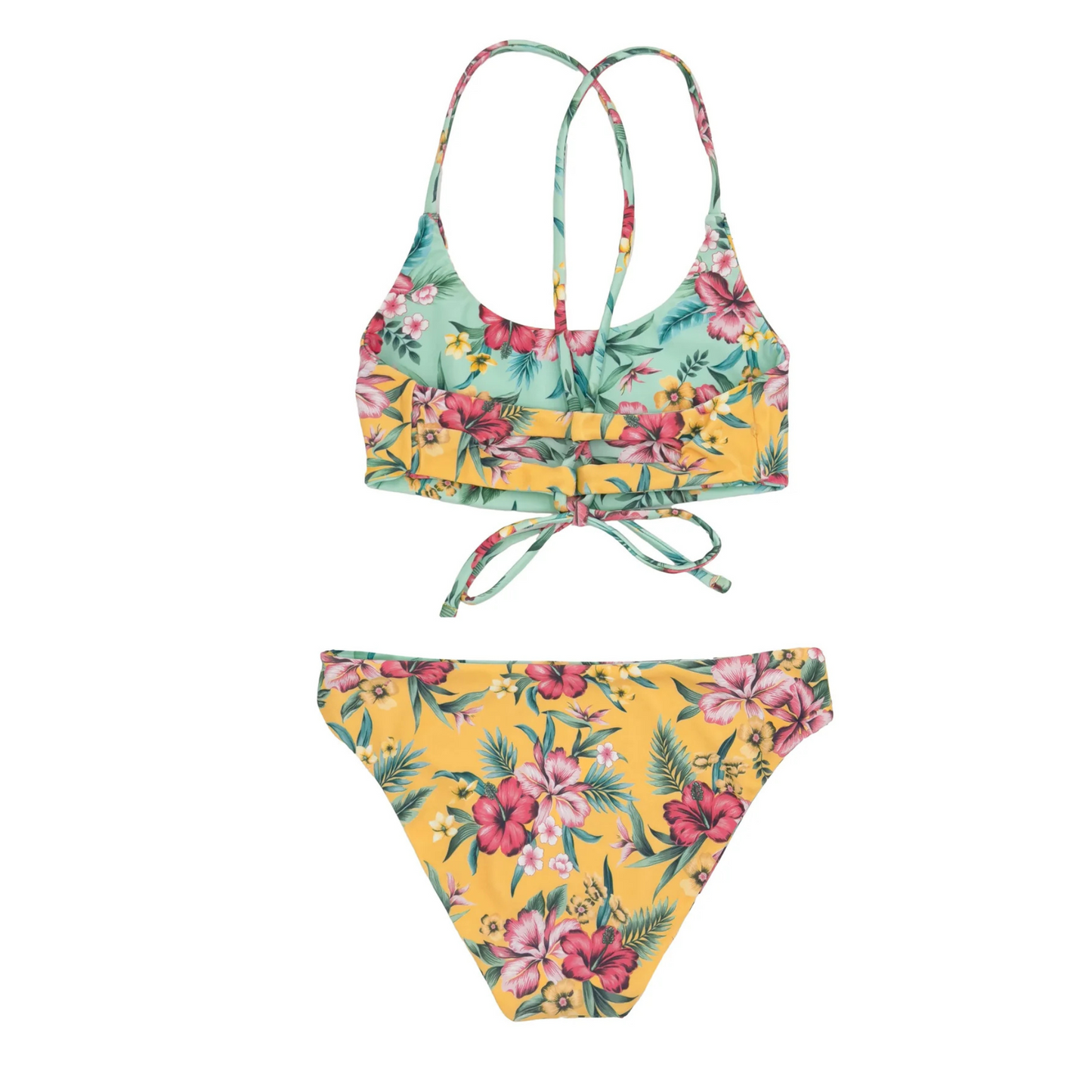 Waverly reversible bikini - beach glass