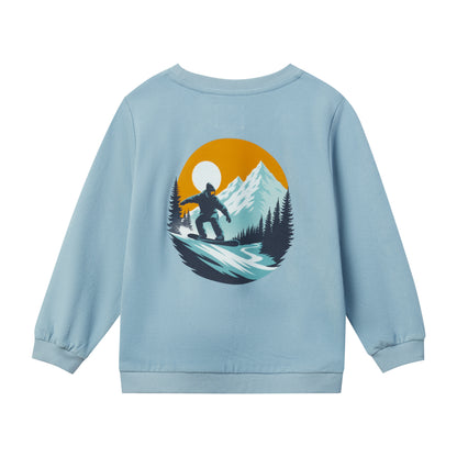 Jester sweatshirt - blue snowboard