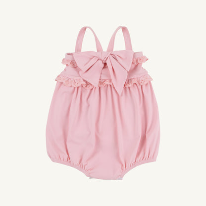 St. Bart's bubble bathing suit - palm beach pink