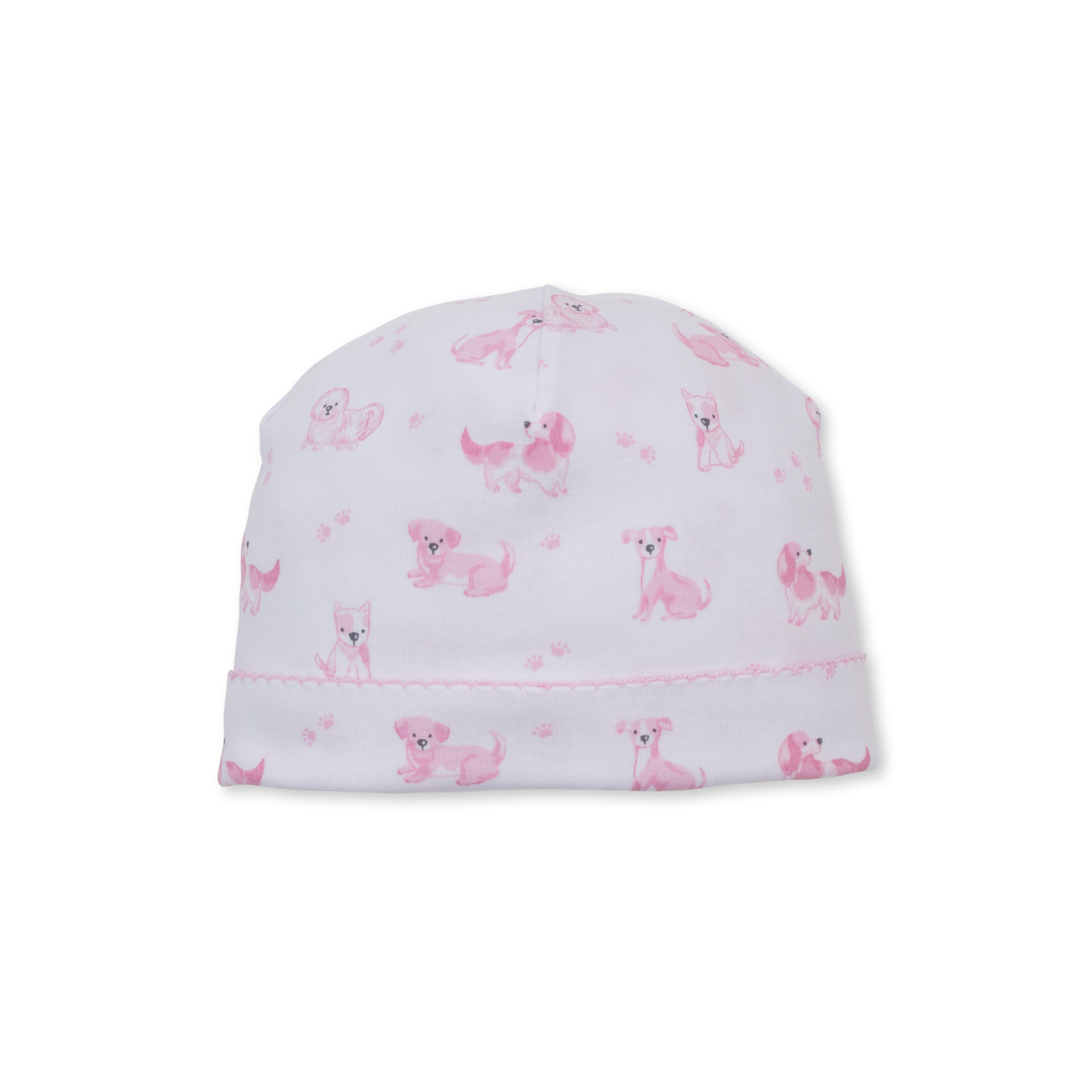 Puppy paws hat - pink