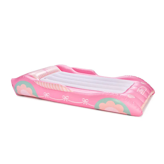 Pink race car air mattress