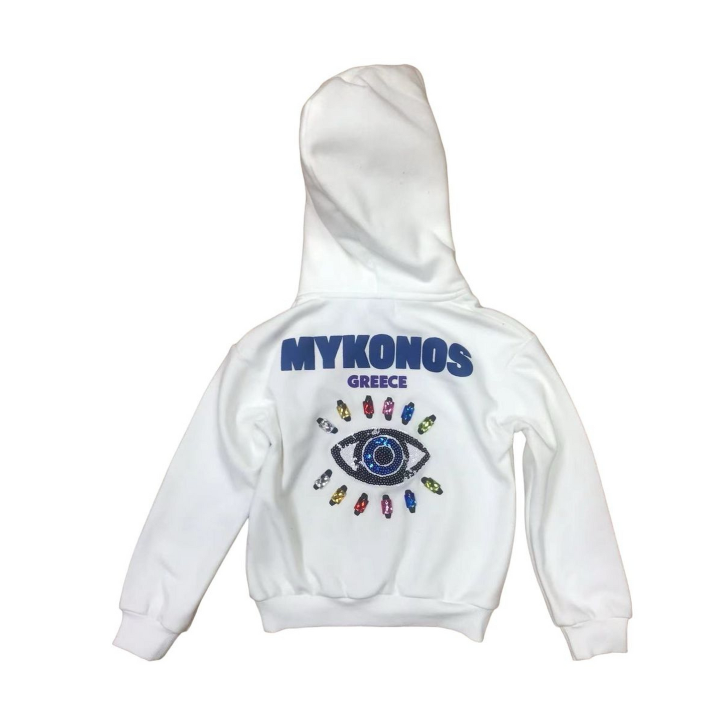 Mykonos Greece hoodie