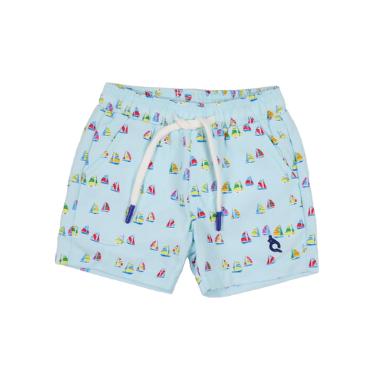 Swim trunks - boat race