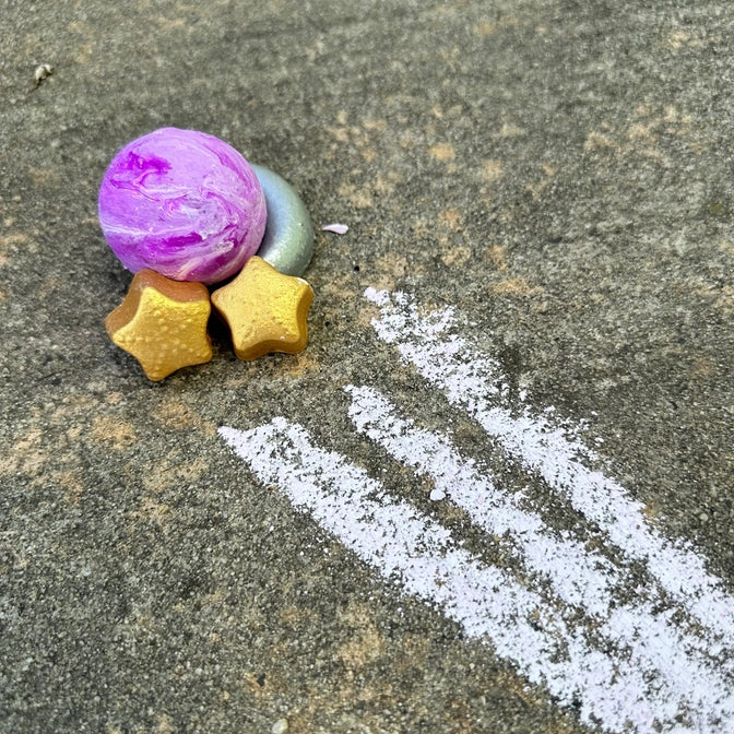 Mini galaxy chalk