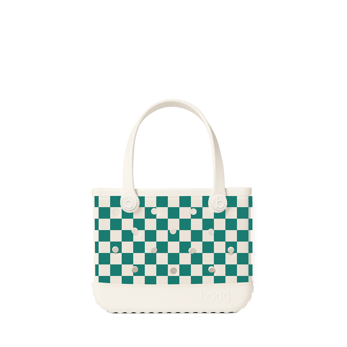 Bitty bogg bag checkered - coconut/in the forest