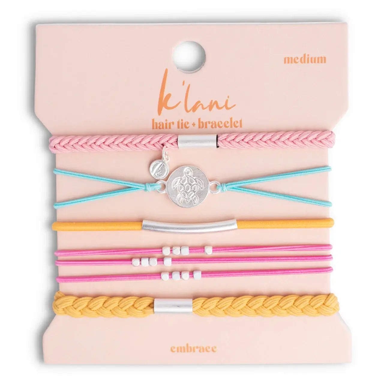Embrace hair tie bracelets - medium