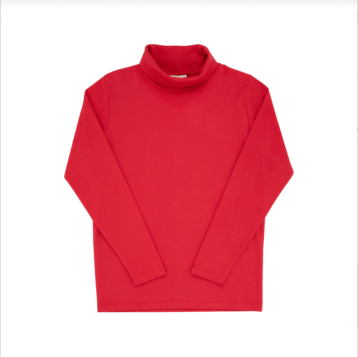 Tatums turtleneck shirt - richmond red