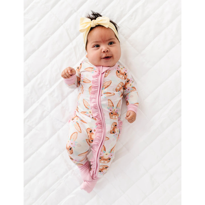 Blossom bunny ruffle conv. romper