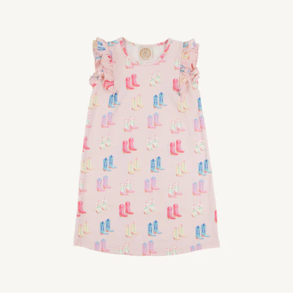 Ruehling ruffle dress - cute to boot