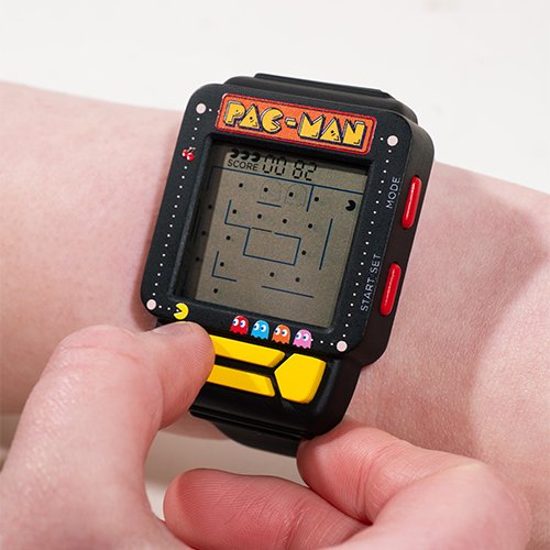 Pac-man gaming watch