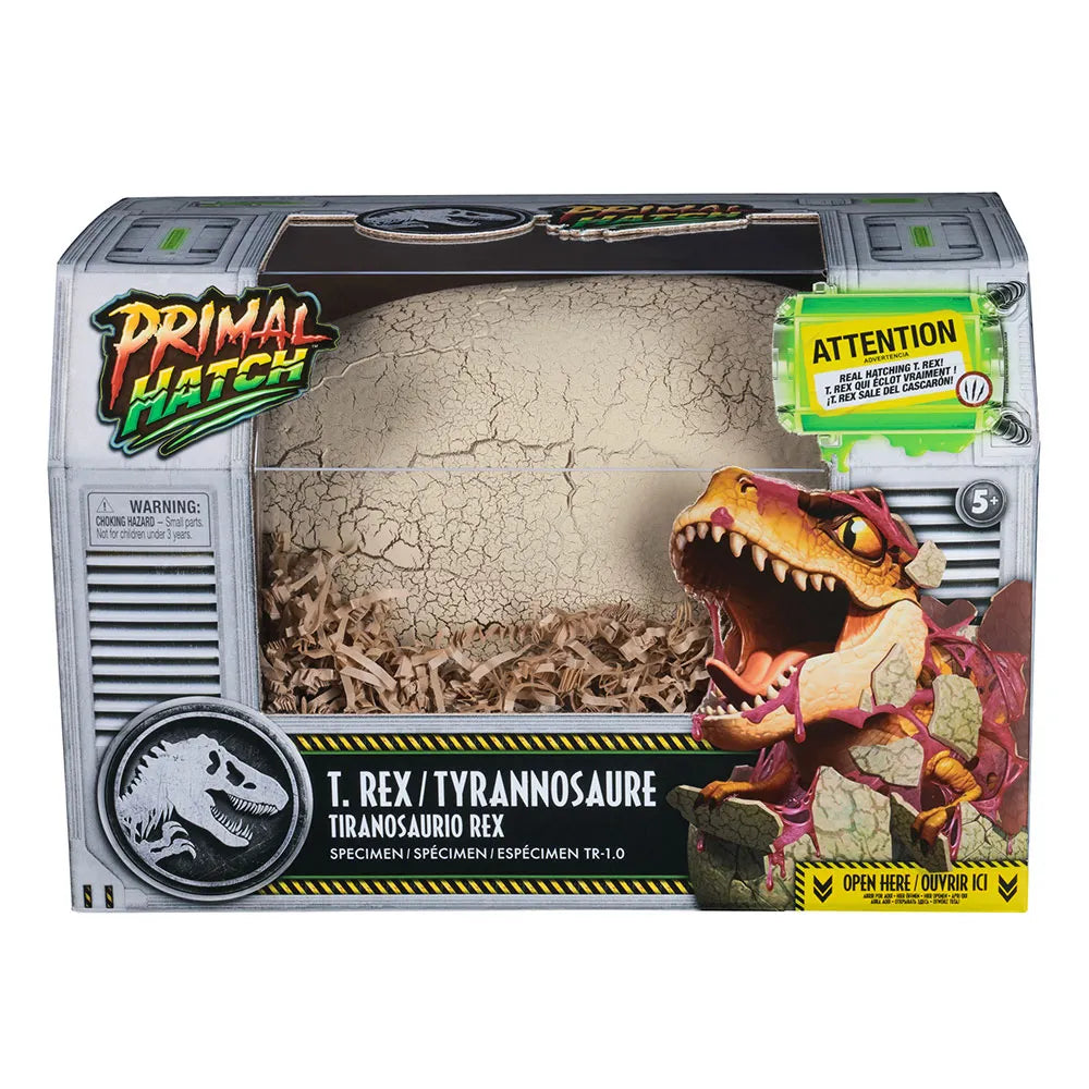 Jurassic world primal hatch interactive dino